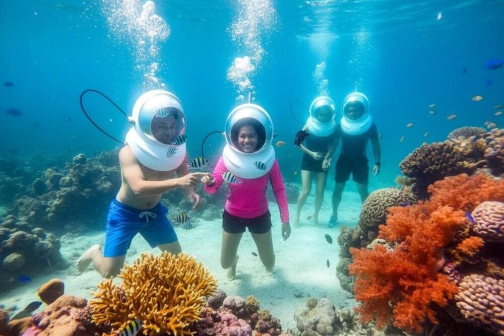 Trải nghiệm lặn ngắm san hô tại đảo Nam Du